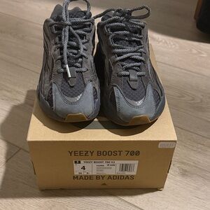 Adidas Kids Yeezy Boost 700 V2 - Dark Gray and Brown
